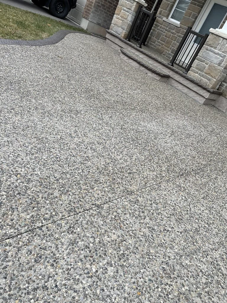 Driveway Exposed Aggregate